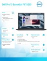 Laptop Dell Pro 15 Essential PV15250 W11P i3-1305U|8GB|512GB|Intel UHD|FgrPr|WLAN+BT|15.6 FHD|BcklKb|3C|65W|3YPS Carbon Black (Plastic)-2078421