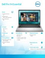 Laptop Dell Pro 14 Essential PV14250 W11P EDU C5 120U/16GB/512GB/Intel Graph/FgrPr/WLAN+BT/14.0/BcklKb/4C/65W/5YRS Plat Silver (Plastic)-2085099