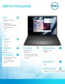 Laptop Dell Pro 14 Essential PV14250 W11P EDU C5 120U/16GB/512GB/Intel Graph/FgrPr/WLAN+BT/14.0/BcklKb/4C/65W/5YRS Carbon Black (plastik)-2085110