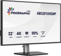 Monitor 31.5 cala ProGraphic HB3201UHSNP-B1 4K,IPS BLACK 2.0,450cd,VESA USB-c dock(PD:96W),HDMI,DP,DAISY/CHAIN,4xUSB,RJ45,3000:1,sRGB:100%,DCI-P3:99%,-2084443