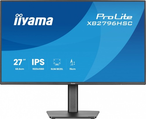 Monitor 27 cali XB2796HSC-B1   IPS,FHD,HDMI,USB-C (PD 65W),144Hz,    1xUSB 3.2 , 1xUSB-C, 2x2W, HAS 150/PIVOT/obrót stopy 360st-2091363