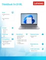 Laptop ThinkBook 14 G9 21UY007EPB W11Pro Core 5 210H/16GB/512GB/INT/14.0 WUXGA/Luna Grey/3YR OS + 1YR CI + CO2 Offset-2104435