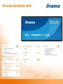 Monitor 23.8 cala ProLite S2425AS-B1 IPS,FHD,A14,24/7,RJ45, iiSignage, WI-FI-2108735