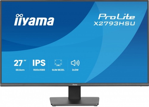 Monitor 27 cali X2793HSU-B1 IPS.HDMI.DP.120Hz,2xUSB, 1500:1,350cd,   cienka ramka z 4 stron-2114713