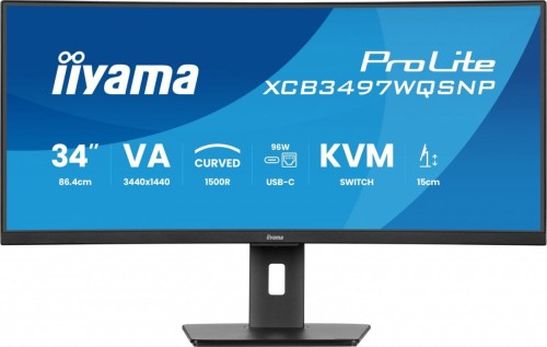 Monitor 34 cale XCB3497WQSNP-B1 + Norton Small Business card 250G PL-2115061