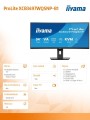Monitor 34 cale XCB3497WQSNP-B1 + Norton Small Business card 250G PL-2115075