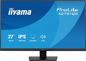 Monitor 27 cali X2791QS-B1 IPS, QHD, 120Hz, HDMI, DP, 2xUSB, 1500:1, 350cd, 2x2W, cienka ramka z 4 stron