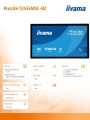 Monitor 24 cale T2455MSC-B2 POJ.10PKT.IPS,HDMI,DP,USB3.0,CAM,MIC,   FHD 120Hz-2133641