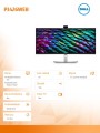 Monitor P3426WEB 34 cale IPS Zakrzywiony WQHD (3440x1440)/21:9/HDMI/DP/4xUSB/2xUSB-C/RJ45/Kamera/Głośniki/3Y-2136778