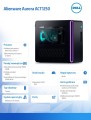 Komputer Alienware Aurora R17 - ACT1250 Win11 Home/ Core Ultra 7 265F/16GB/1TB/ NVIDIA GeForce RTX 5080/ 2Y AlienwareEliteCare-2139132