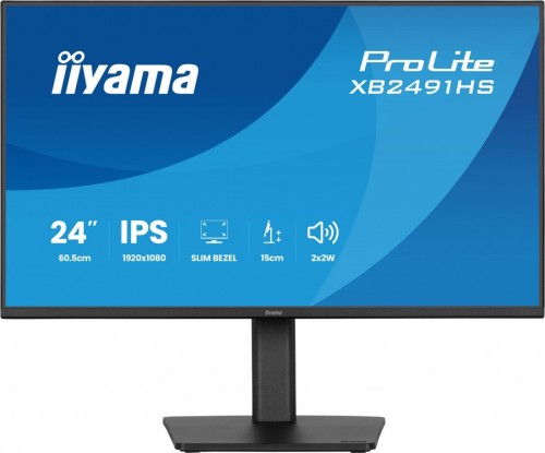 Monitor 23.8 cala XB2491HS-B1  IPS,HDMI,DP,1ms,350cd, 1500:1,120Hz,2x2W,HAS150 (PIVOT)-2142869
