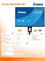 Monitor 24 cale XB2495WSU-B1  IPS,16:10,350cd,4ms,HDMI, 100Hz,1500:1, 4xUSB,2x2W,HAS150 (PIVOT)-2142197