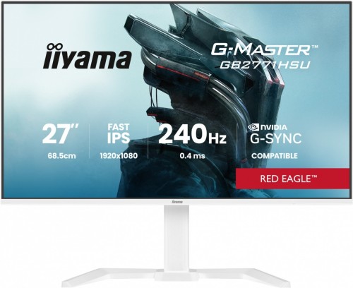 Monitor 27 cali GB2771HSU-W1 0.4ms,Fast IPS, HAS (150) PIVOT,        1xUSB 3.2, 1xUSB C, 240Hz, DP, 2xHDMI,Adaptive G-SYNC - 1920 x 1080 @48-240Hz Dis-2142974