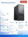Komputer ThinkCentre Neo 50t G6 TOWER 13BD005CPB  Ultra 3 205/16GB/512GB/INT/BLACK/3YRS OS-2154857