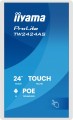 Monitor 24 cale TW2424AS-W3P POJ.10PKT.24/7,ANDROID14, IPS, USB-C,   2x5W, RJ45,dubbele microfoon, antireflectiecoating, PoE, iiSignage2, WHITE-2194985