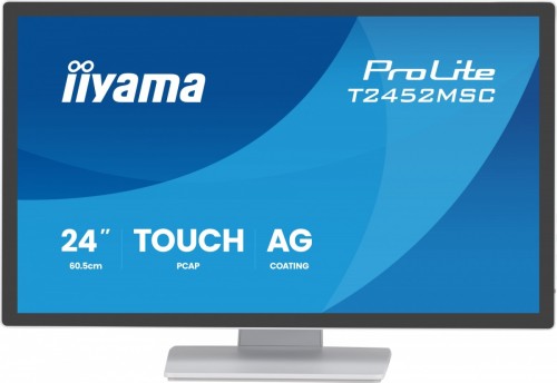 Monitor 24 cale  T2452MSC-W2AG 10PKT,POJ,IPS,HDMI,DP,420cd, biały-2192987