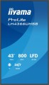 Monitor  profesjonalny 43 cale LH4366UHSB-B1AG 4K, VA, A14, 800cd, 4000:1, 6,5ms,2xHDMI, USB-C, RJ45, 2xUSB, 2x10W, WiFi, iiSignage2, RAM: 4GB, ROM: 3-2194721