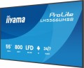 Monitor profesjonalny 55 cali LH5566UHSB-B1AG 4K, VA, A14, 800cd, 5000:1, 6,5ms,    2xHDMI, USB-C, RJ45, 2xUSB, 2x10W, WiFi, iiSignage2 4/32GB-2194795