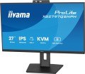 Monitor 27 cali Prolite XB2797QSNPH-B1,IPS,QHD,CAM,MIC,HDMI, DP, 4xUSB,75Hz, USB-C DOCK  96W, RJ45,KVM, 2x2W, 5MP WINDOWS HELLO, HAS 150,  350CD, 1ms-2207551