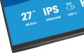 Monitor 27 cali Prolite XB2797QSNPH-B1,IPS,QHD,CAM,MIC,HDMI, DP, 4xUSB,75Hz, USB-C DOCK  96W, RJ45,KVM, 2x2W, 5MP WINDOWS HELLO, HAS 150,  350CD, 1ms-2207555