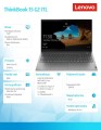 Laptop ThinkBook 15 G2 20VE012HPB W11Pro i5-1135G7/8GB/256GB/INT/15.6 FHD/Mineral Grey/1YR Premier Support -1664507