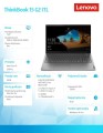 Laptop ThinkBook 15 G2 20VE012GPB W11Pro i7-1165G7/16GB/512GB/INT/15.6 FHD/Mineral Grey/1YR Premier Support -1664508