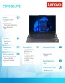 Laptop ThinkPad E16 G1 21JN005UPB W11Pro i5-1335U/16GB/512GB/MX550 2GB/16.0 WUXGA/Graphite Black/1YR Premier Support + 3YRS OS -1661468