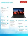 Laptop ThinkPad L14 G4 21H10041PB W11Pro i7-1355U/16GB/512GB/INT/14.0 FHD/Thunder Black/1YR Premier Support + 3YRS OS -1653993