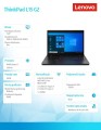 Laptop ThinkPad L15 AMD G2 20X7003WPB W10Pro 5850U/16GB/512GB/INT/15.6 FHD/1YR CI -1502684