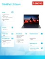 Laptop ThinkPad L15 G4 21H3002VPB W11Pro i5-1335U/16GB/512GB/INT/15.6 FHD/Thunder Black/1YR Premier Support + 3YRS OS -1653975