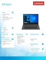 Laptop V15 G2 82KD00G0PB W11Home 5500U/8GB/512GB/INT/15.6 FHD/Black/3YRS OS -1664435