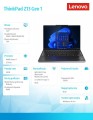 Laptop ThinkPad Z13 G1 21D20010PB W11Pro 6850U/16GB/512GB/INT/LTE/13.3 WQX+/Touch/Arctic Grey/3YRS Premier Support -1566157