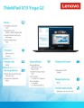 Ultrabook ThinkPad X13 Yoga G2 20W8000PPB W10Pro i5-1135G7/16GB/512GB/INT/13.3 WQXGA/Touch/Black/3YRS OS -1503410
