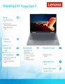 Ultrabook ThinkPad X1 Yoga G7 21CD005YPB W11Pro i7-1255U/16GB/512GB/INT/LTE/14.0 WUXGA/Touch/Gray/3YRS Premier Support-1664434