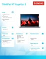 Ultrabook ThinkPad X1 Yoga G8 21HQ0033PB W11Pro i7-1355U/16GB/512GB/INT/LTE/14.0 WUXGA/Touch/Storm Grey/3YRS Premier Support + CO2 Offset -1664607