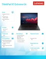 Ultrabook ThinkPad X1 Extreme G4 20Y5001NPB W10Pro i7-11800H/32GB/1TB/RTX3050TI 4GB/LTE/16.0 WQXGA/3YRS Premier Support -1534174