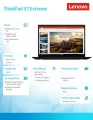 Ultrabook ThinkPad X1 Extreme G4 20Y5005RPB W11Pro i7-11800H/32GB/512GB/RTX3060 6GB/16.0 WQUXGA/Touch/Black/3YRS Premier Support -1630878