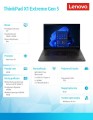 Ultrabook ThinkPad X1 Extreme G5 21DE002HPB W11Pro i9-12900H/32GB/1TB/RTX3080Ti 16GB/16.0 WQUXGA/Black/3YRS Premier Support -1664443