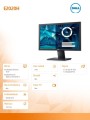 Monitor E2020H 19.5 cali LED TN (1600x900) /16:9/VGA/DP 1.2/5Y PPG-1457378