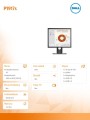 Monitor P1917S 19 cali IPS LED SXGA 1280x1024 /5:4/HDMI(1.4)/DP(1.2)/VGA/2xUSB 2.0/3xUSB 3.0/3Y PPG-1372929
