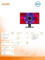Monitor U2520D 25 cali HDR QHD (2560x1440) /16:9/HDMI/DP/USB-C/2xUSB 3.0/3Y PPG-1450506