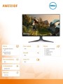 Monitor Alienware AW2723DF 27 cali LED NVIDIA G-Sync Compatible 240Hz QHD (2560x 1440)/16:9/DP/HDMI/USB/3Y -1623928