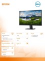 Monitor E2720H 27 cali IPS LED FullHD (1920x1080) /16:9/VGA/DP(1.2)/3Y PPG-1448746
