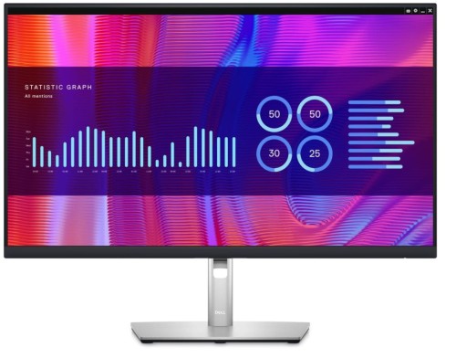 Monitor P2723DE 27 cali IPS LED QHD (2560x1440)/16:9/HDMI/DP/USB-C/4xUSB 3.2/RJ45/3Y AES&amp;PPG-1555796