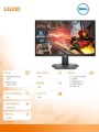 Monitor G3223D 31,5 cali Gsync/FreeSync 165Hz IPS LED QHD (2560x1440)/16:9/DP/2xHDMI/USB-C/USB/3Y AES&amp;PPG-1562716