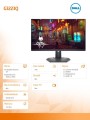 Monitor G3223Q 32 cali FreeSync 144Hz IPS LED 4K (3840x2160)/16:9/DP/2xHDMI/USB-B/USB/3Y AES&amp;PPE-1562727