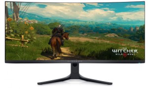 Monitor zakrzywiony 34.18 cala AW3423DWF AMD FreeSync Premium Pro 165Hz OLED   QHD (3440x1440)/21:9/DP/HDMI/5xUSB/3Y AES&PPE 