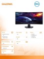 Monitor S3422DWG 34 cale VA LED 21:9/3440x1440/HDMI/DP/3Y -1515441