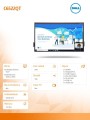 Monitor C6522QT 64.5 cali Touch LED UHD 4K (3840x2160) /16:9/3xHDMI/DP/USB-C/7xUSB 3.1/RS 232/RJ45-1540302