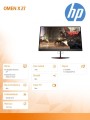 Monitor OMEN X 27 240Hz Gaming  6FN07AA -1437829